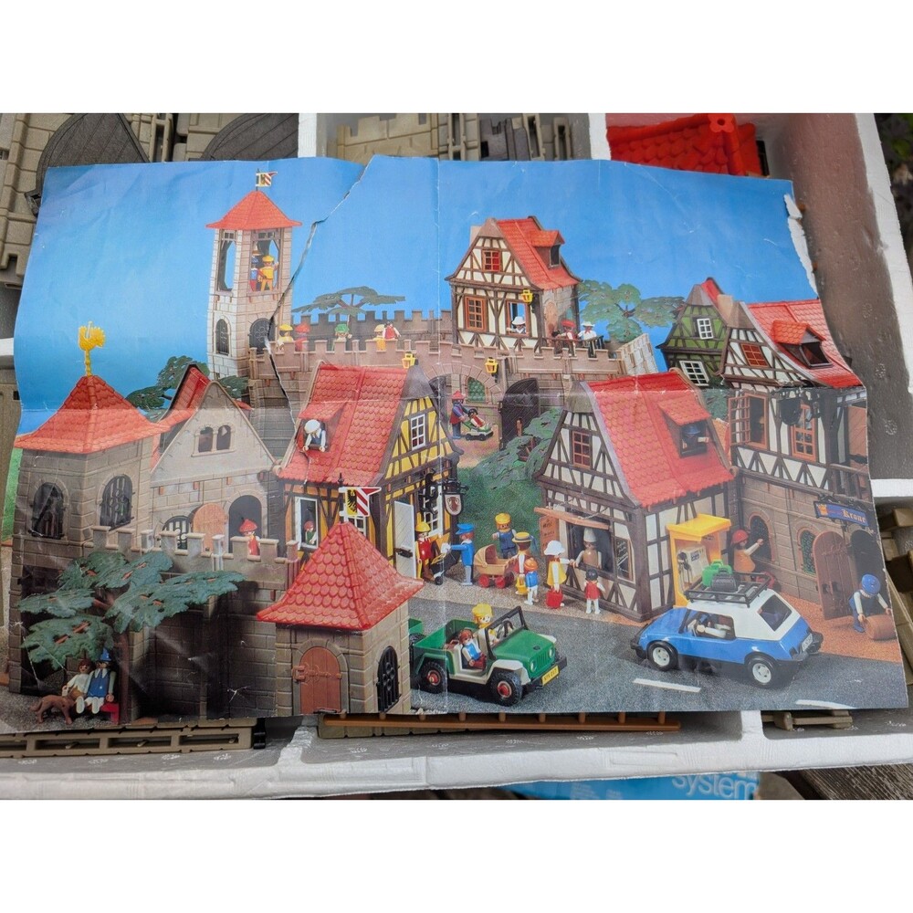 Playmobil 3446 Castle Set Vintage Medievel Knights Prison Castle No Figurines - Picture 8 of 16
